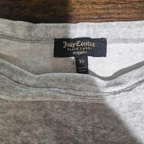 NWT Juicy Couture XS Velour Off Shoulder Dress - Picture 10 of 11